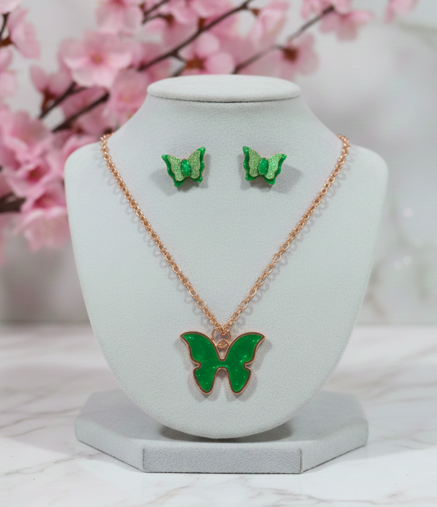 Butterfly Pendant with Stud (10 pair)
