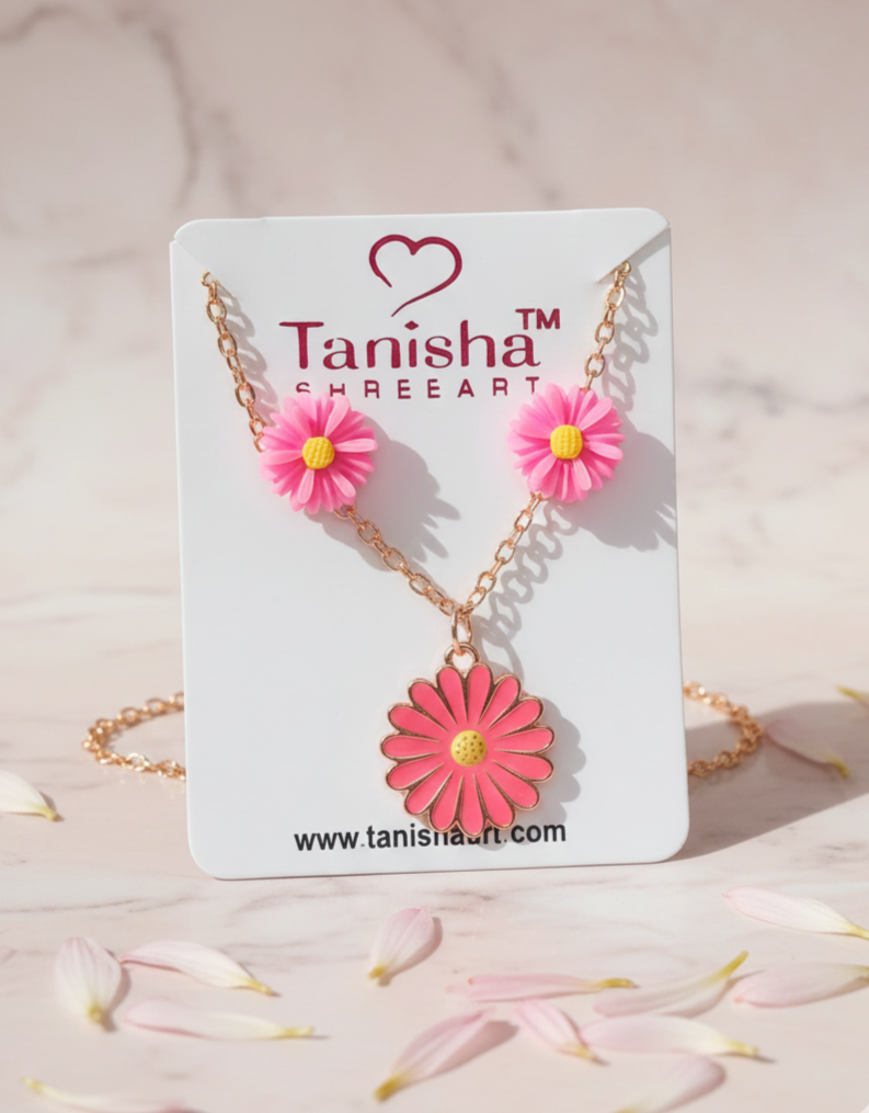 pendant with stud earring ( 10 pair )