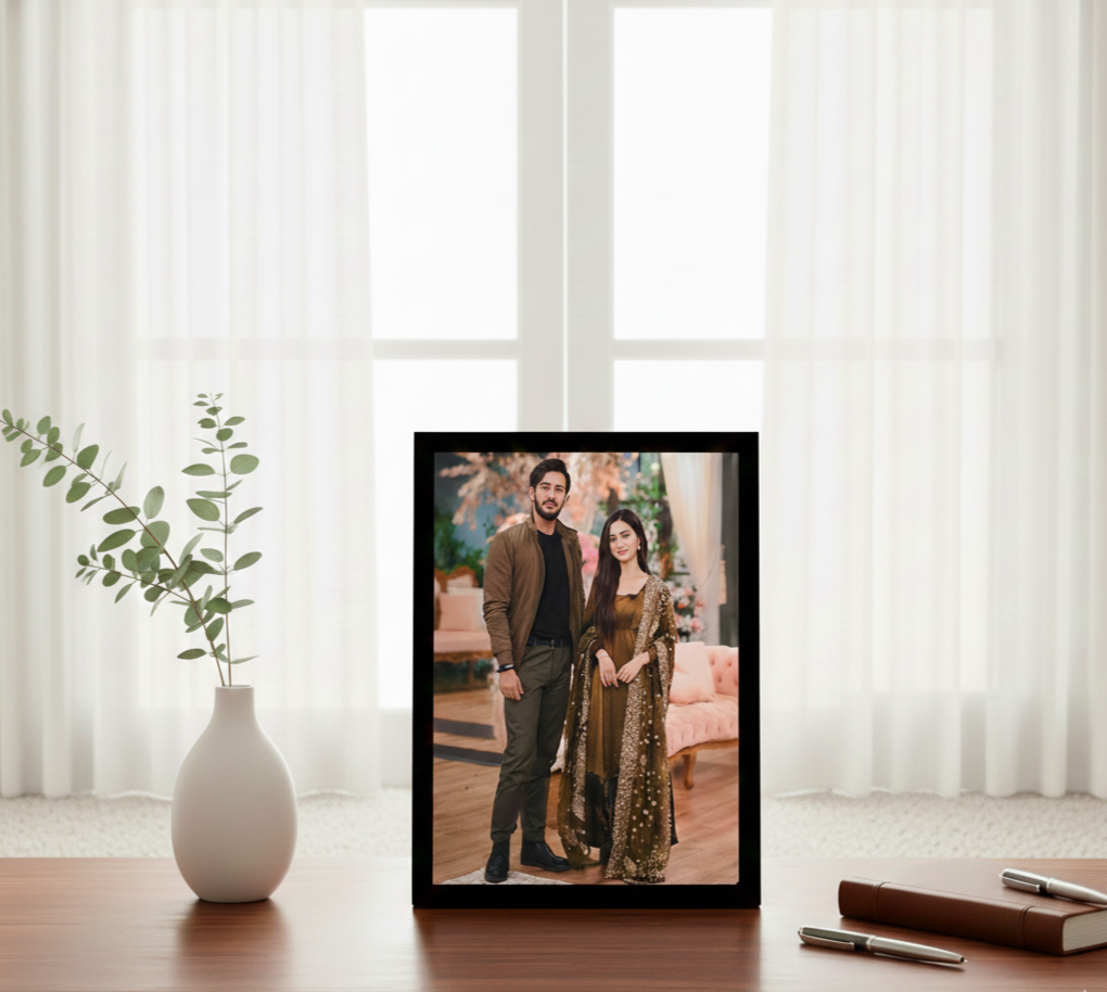 Customized photo frame (9.2 incx13.1 inches)