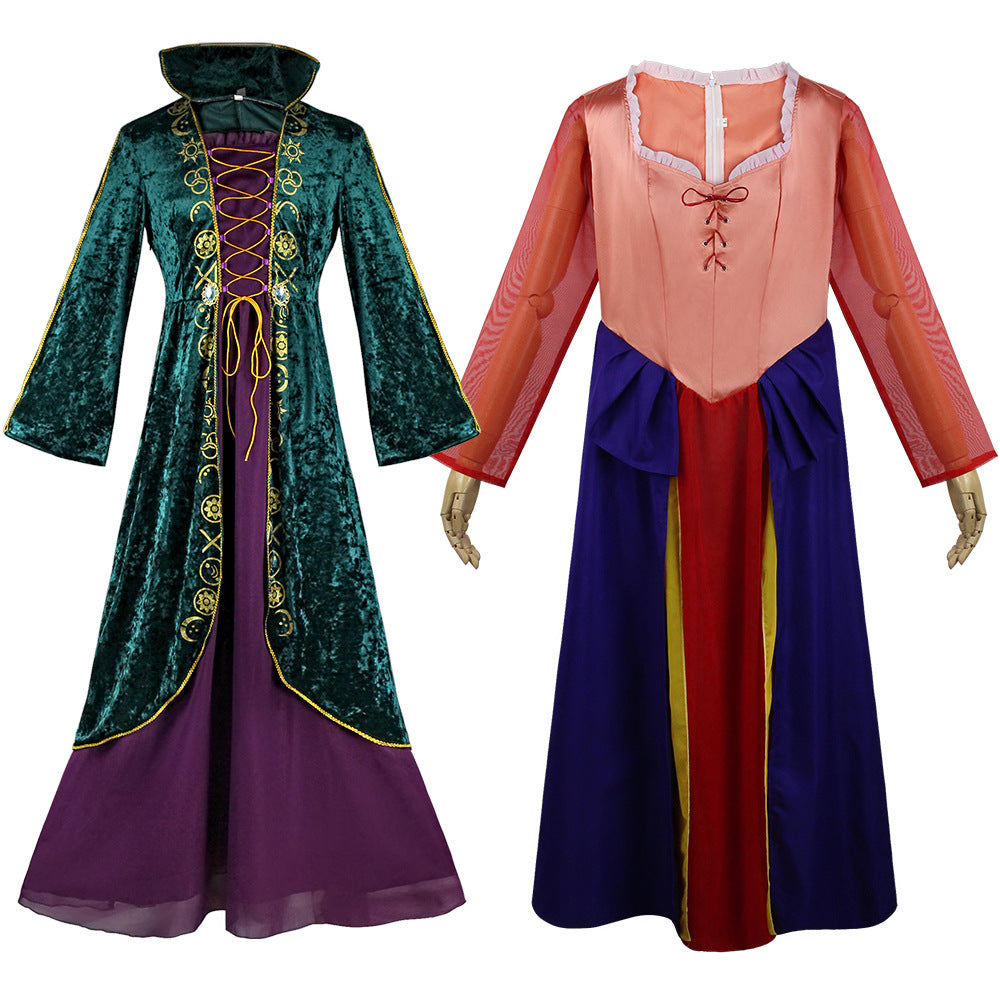 Halloween medieval cosplay stage performance costume