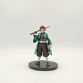 Tanjiro Kamado action figure (15CM) Demon Slayer collectible Anime figure with katana
