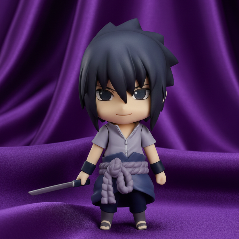 Naruto Ninja Collection Toy Set Action Figure Anime Party Sasuke Uchiha Toy Set A