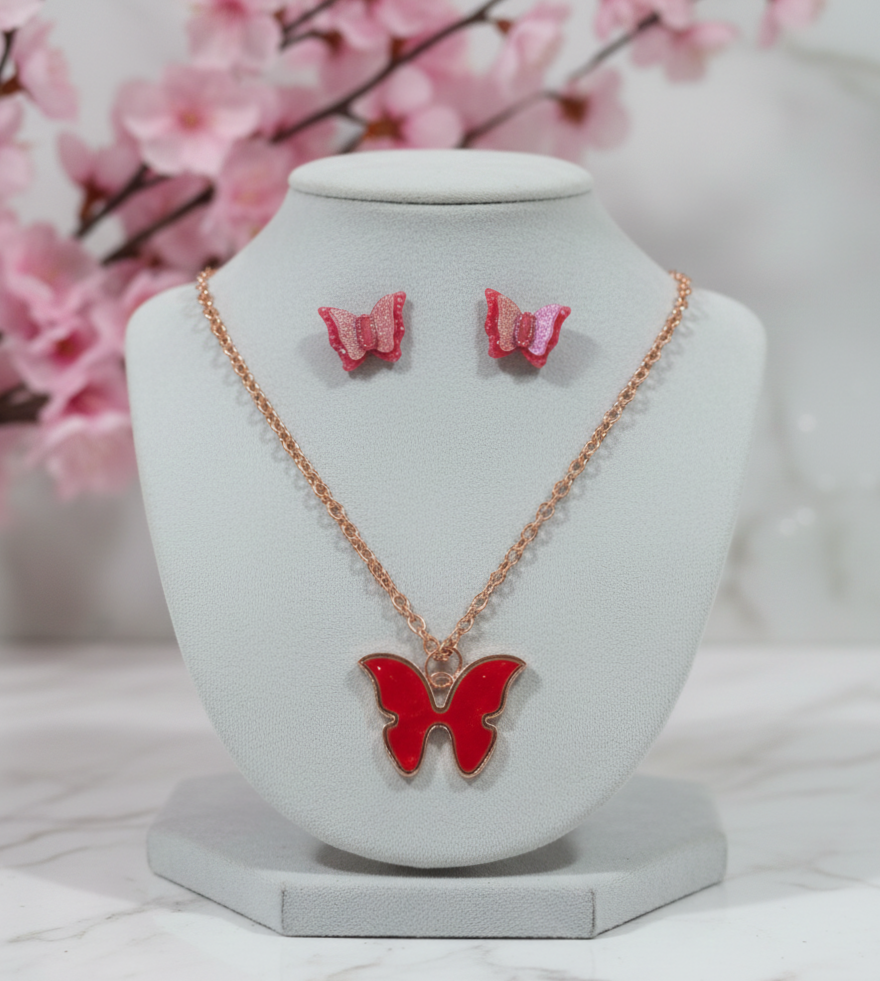 Butterfly Pendant with Stud (10 pair)