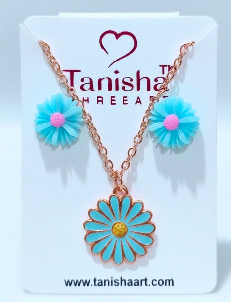 pendant with stud earring ( 10 pair )